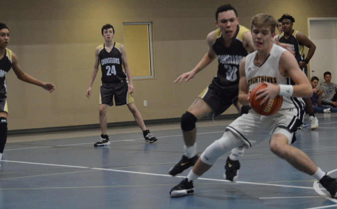 #3 Knighthawks Start Off Hot, Beat #6 Counselors in First Round, 68-38